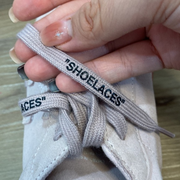 Off-White Suede Vulcanized Sneakers - Picture 7 of 12